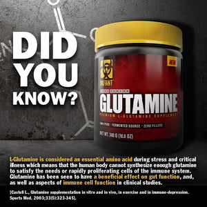 Mutant Glutamine Glutamina 300 Gr Glutaminas onelastrep.cl