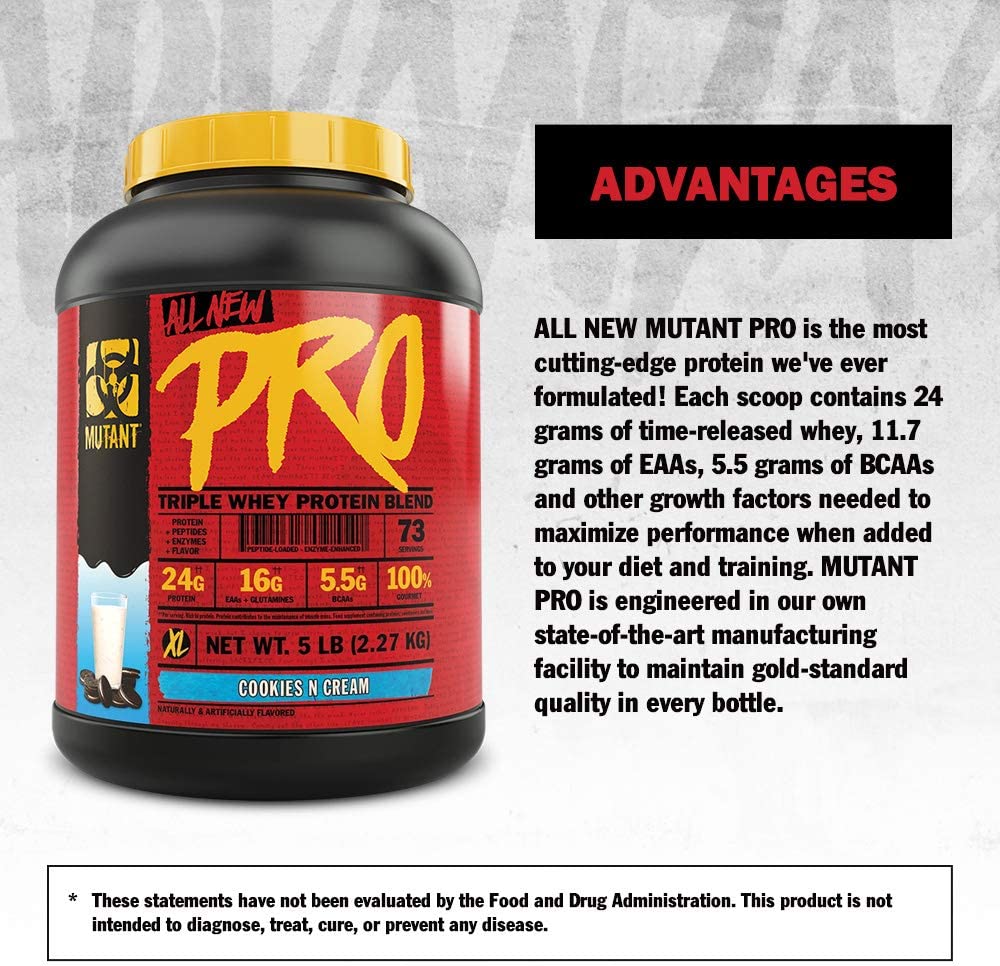 Mutant Pro Proteina 5 Lb Proteínas onelastrep.cl