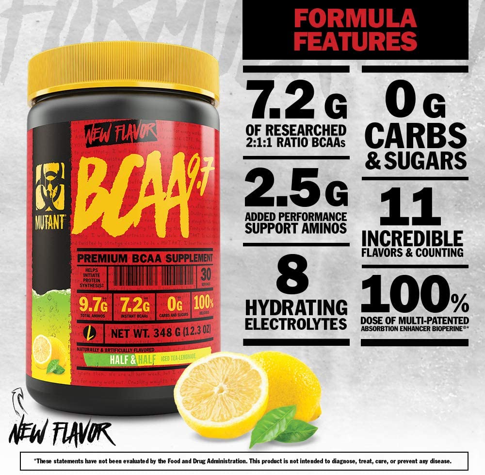 Mutant BCAA 9.7 Post-Workout 30 Servicios BCAA's onelastrep.cl