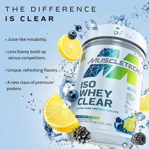 Muscletech Iso Whey Clear Proteina Aislada 1.1 Lb Proteínas onelastrep.cl