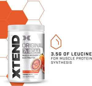 XTEND Original BCAA Powder Post-Workout 30 Servicios BCAA's onelastrep.cl