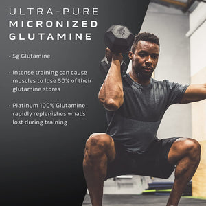 Muscletech Platinum 100% Glutamine 300 Gr Glutaminas onelastrep.cl