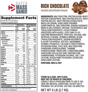 Dymatize Super Mass Gainer Ganador de Masa 6 Lb Ganador de Masa onelastrep.cl