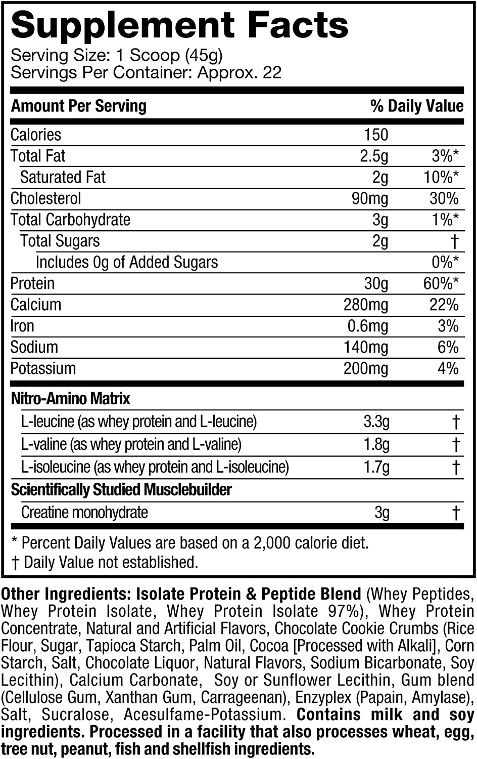 Muscletech Nitro-Tech Whey Protein Proteina 2 Lb Proteínas onelastrep.cl