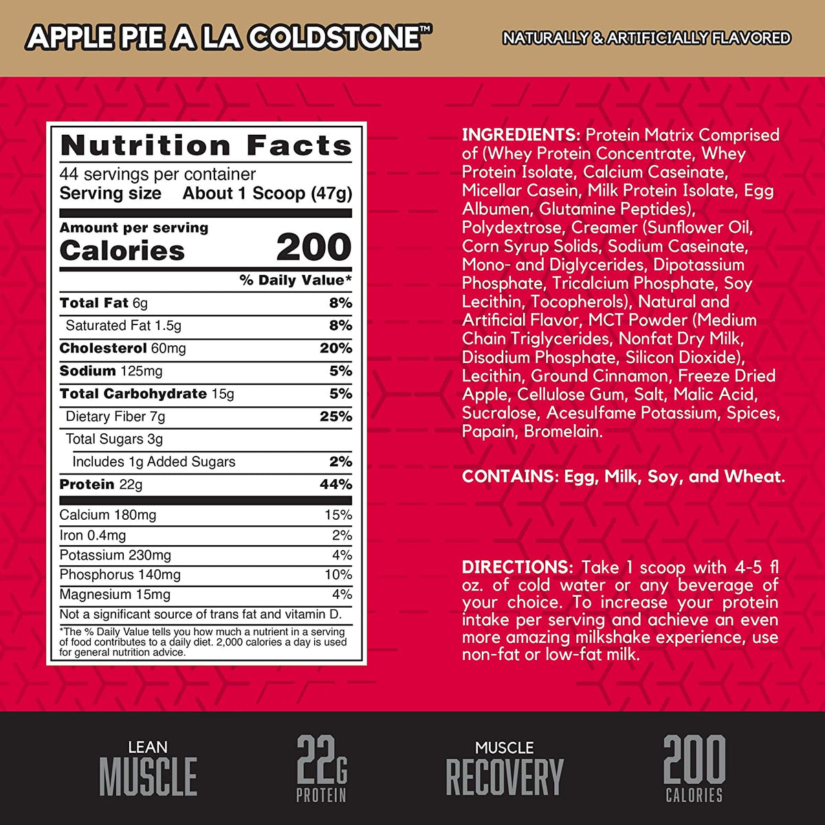 BSN Syntha-6 Cold Stone Creamery Proteina 4.56 Lb Proteínas onelastrep.cl