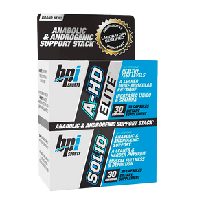 Bpi Sports A-HD Elite / Solid Aumento Natural Testosterona 30 Cápsulas Precursor Natural Testosterona onelastrep.cl