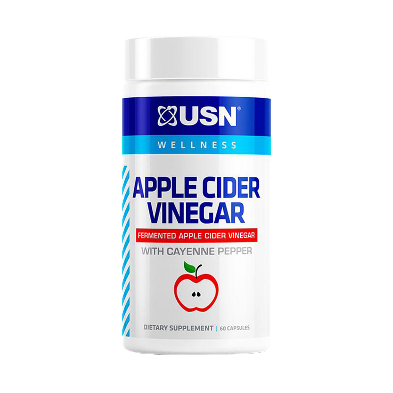 USN Apple Cider Vinegar 60 Capsulas Vinagre de Sidra de Manzana onelastrep.cl