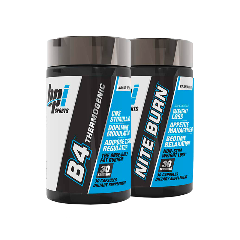 Bpi Sports All-Day Weight Loss Stack B4 + Niterburn Quemadores de Grasa Stack onelastrep.cl