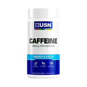 USN Caffeine Cafeina 100 Capsulas Cafeína onelastrep.cl