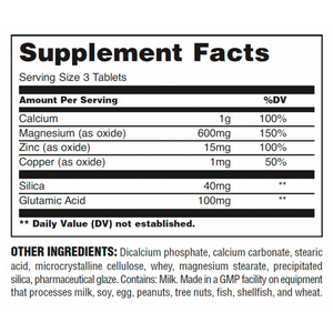 Universal Nutrition Cal-Mag-Zinc 100 Tabletas Vitaminas onelastrep.cl