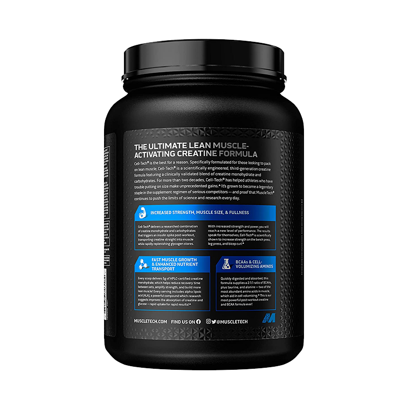 Muscletech Cell-Tech Ganador de Masa / Creatina 3 Lb Ganador de Masa onelastrep.cl