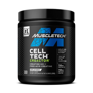 Muscletech Cell-Tech Creactor Creatina HCL 120 Servicios Creatinas onelastrep.cl