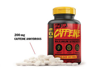 Mutant Caffeine Cafeina 240 Tabletas Cafeína onelastrep.cl