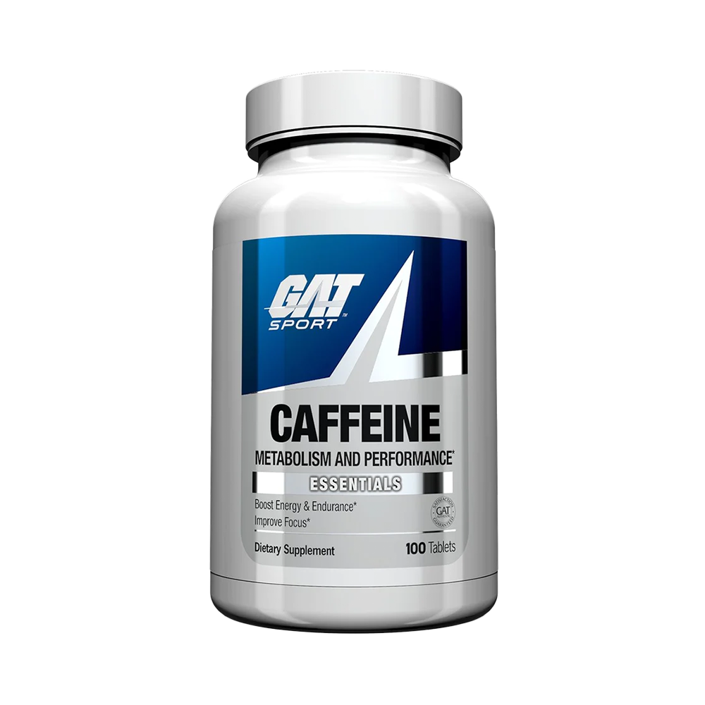 GAT Sport Caffeine Cafeina 100 Tabletas Cafeína onelastrep.cl