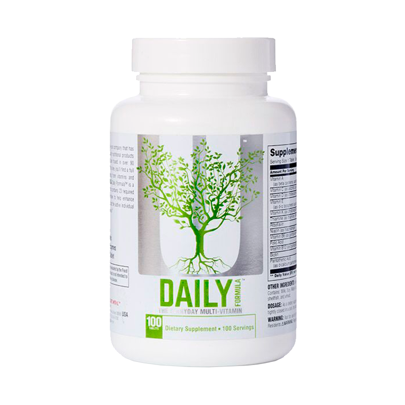 Universal Nutrition Daily Formula Multivitaminico 100 Tabletas Multivitamínicos onelastrep.cl