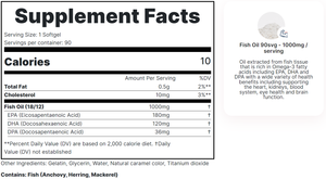 REDCON1 Fish Oil 90 Softgels Fish Oil, Flax Oil, Omegas onelastrep.cl