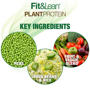 Fit & Lean Plant Protein Proteina Vegana 1.25 Lb Proteínas onelastrep.cl