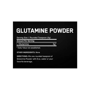 Optimum Nutrition Glutamine Powder Glutamina 300 Gr Glutaminas onelastrep.cl