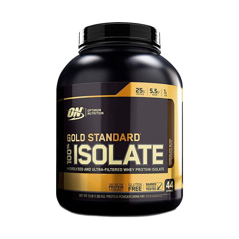 Optimum Nutrition Gold Standard 100% Isolate Proteina 3 Lb Proteínas onelastrep.cl