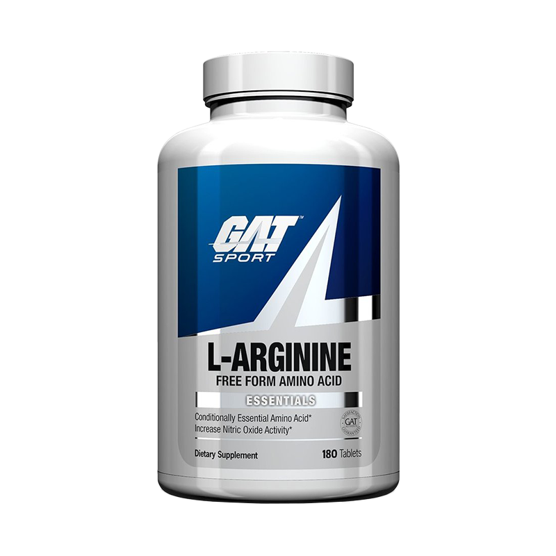GAT Sport L-Arginine Precursor Oxido Nitrico 180 Tabletas Precursor Óxido Nítrico onelastrep.cl