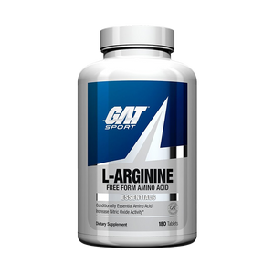 GAT Sport L-Arginine Precursor Oxido Nitrico 180 Tabletas Precursor Óxido Nítrico onelastrep.cl