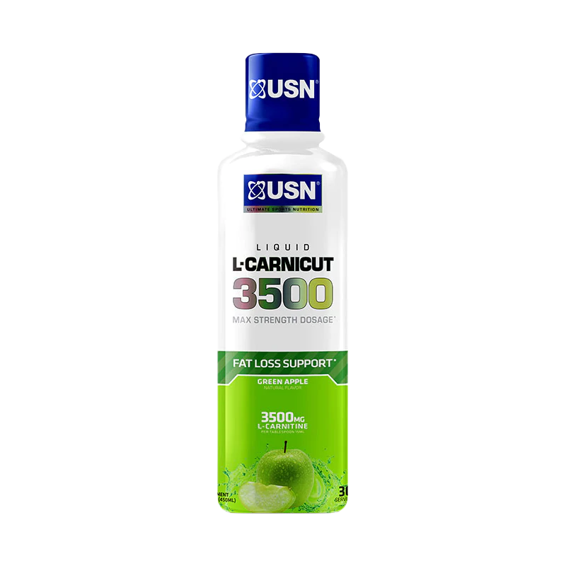 USN L-Carnicut 3500 Liquid Quemador de Grasa 450 mL Quemador de Grasa Lipotrópico onelastrep.cl