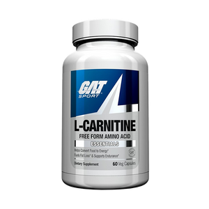 GAT Sport L-Carnitine Quemador de Grasa 60 Capsulas Quemador de Grasa Lipotrópico onelastrep.cl