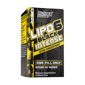 Nutrex Lipo-6 Black Intense Quemador de Grasa 60 Capsulas Quemador de Grasa Termogénico onelastrep.cl