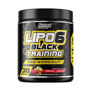 Nutrex Lipo-6 Black Training Pre-Workout 30 Servicios Pre-Workout onelastrep.cl