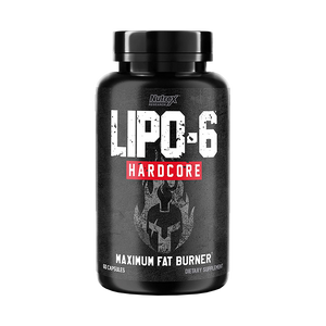 Nutrex Lipo-6 Hardcore Quemador de Grasa 60 Capsulas Quemador de Grasa Termogénico onelastrep.cl