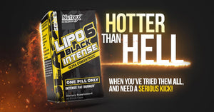 Nutrex Lipo-6 Black Intense Quemador de Grasa 60 Capsulas Quemador de Grasa Termogénico onelastrep.cl