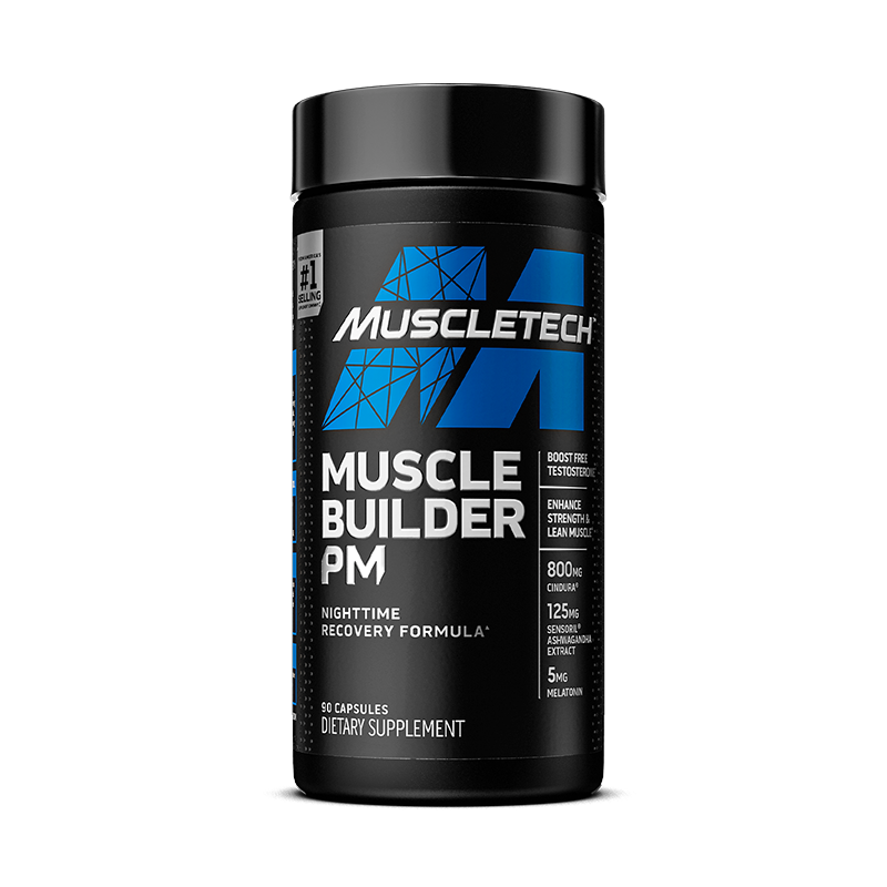 Muscletech Muscle Builder PM Post-Workout / Pro-Hormonal 90 Capsulas Precursor Natural Testosterona onelastrep.cl