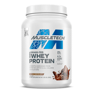Muscletech Grass-Fed 100% Whey Protein Proteina 1.8 Lb Proteínas onelastrep.cl