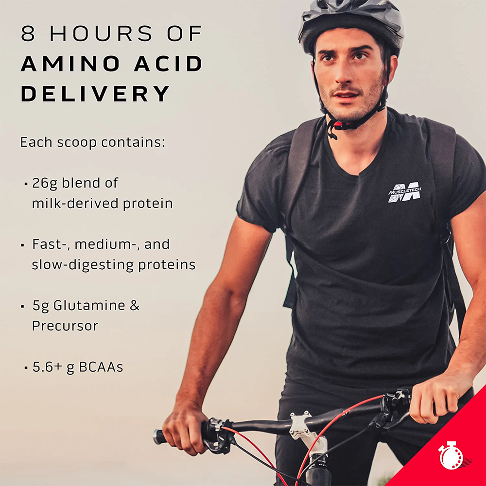 Muscletech Platinum 8-Hour Protein Proteina 4.60 Lb Proteínas onelastrep.cl