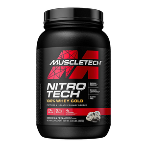 Muscletech Nitro-Tech 100% Whey Gold Proteina 2 Lb Proteínas onelastrep.cl