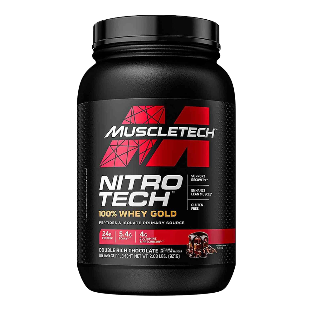 Muscletech Nitro-Tech 100% Whey Gold Proteina 2 Lb Proteínas onelastrep.cl