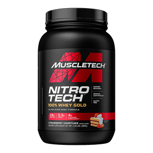 Muscletech Nitro-Tech 100% Whey Gold Proteina 2 Lb Proteínas onelastrep.cl