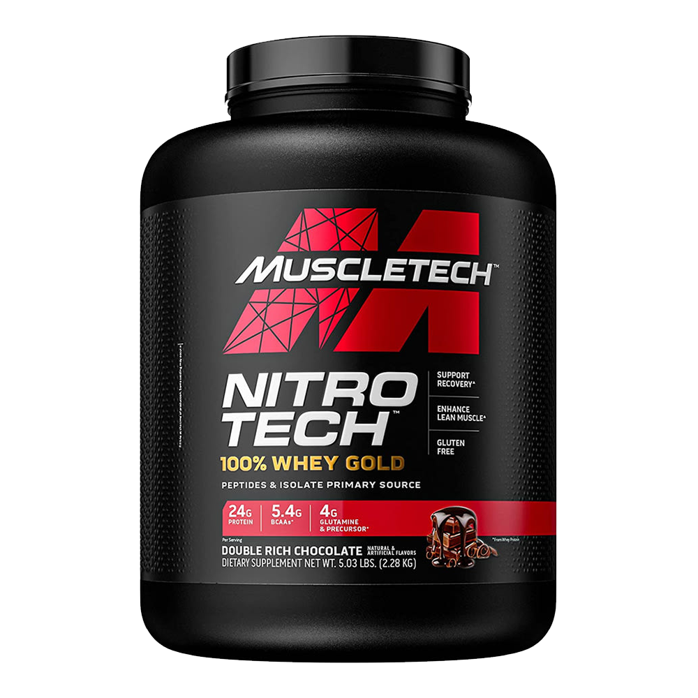 Muscletech Nitro-Tech 100% Whey Gold 5 Lb Proteínas onelastrep.cl