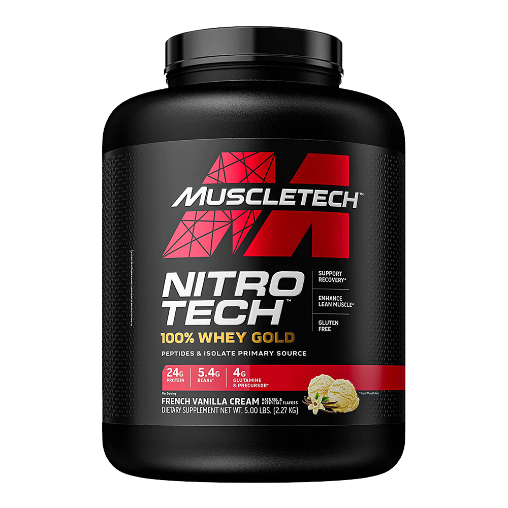 Muscletech Nitro-Tech 100% Whey Gold 5 Lb Proteínas onelastrep.cl