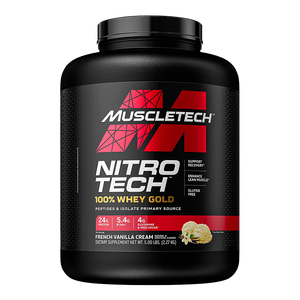 Muscletech Nitro-Tech 100% Whey Gold 5 Lb Proteínas onelastrep.cl