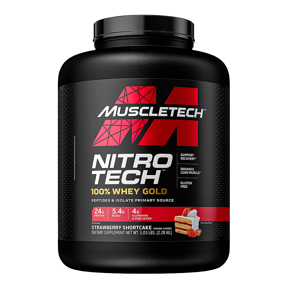 Muscletech Nitro-Tech 100% Whey Gold 5 Lb Proteínas onelastrep.cl