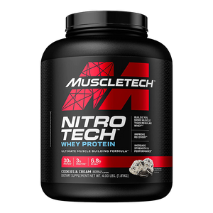 Muscletech Nitro-Tech Whey Protein Proteina 4 Lb Proteínas onelastrep.cl