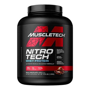 Muscletech Nitro-Tech Whey Protein Proteina 4 Lb Proteínas onelastrep.cl