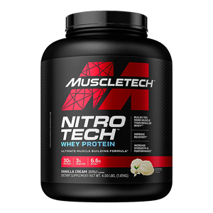 Muscletech Nitro-Tech Whey Protein Proteina 4 Lb Proteínas onelastrep.cl