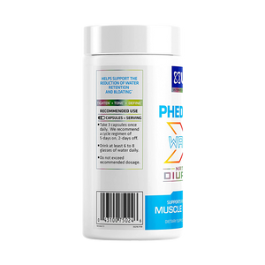 USN Phedracut Water X Diuretic Diuretico 90 Capsulas Diurético onelastrep.cl