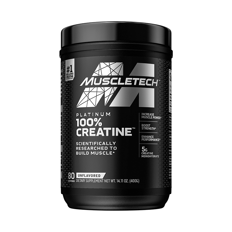 Muscletech Platinum 100% Creatine 400 Gr Creatinas onelastrep.cl
