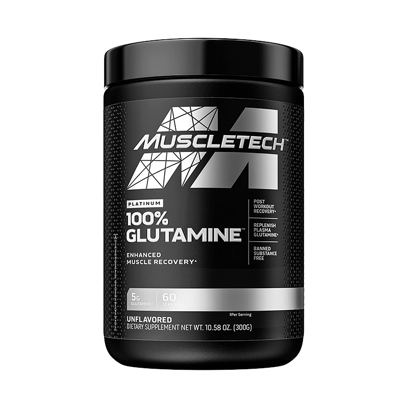 Muscletech Platinum 100% Glutamine 300 Gr Glutaminas onelastrep.cl