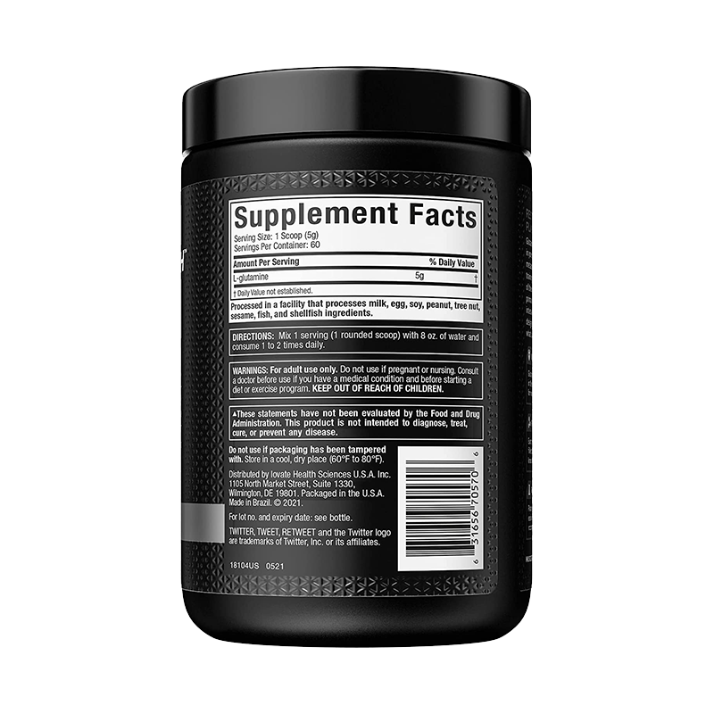 Muscletech Platinum 100% Glutamine 300 Gr Glutaminas onelastrep.cl