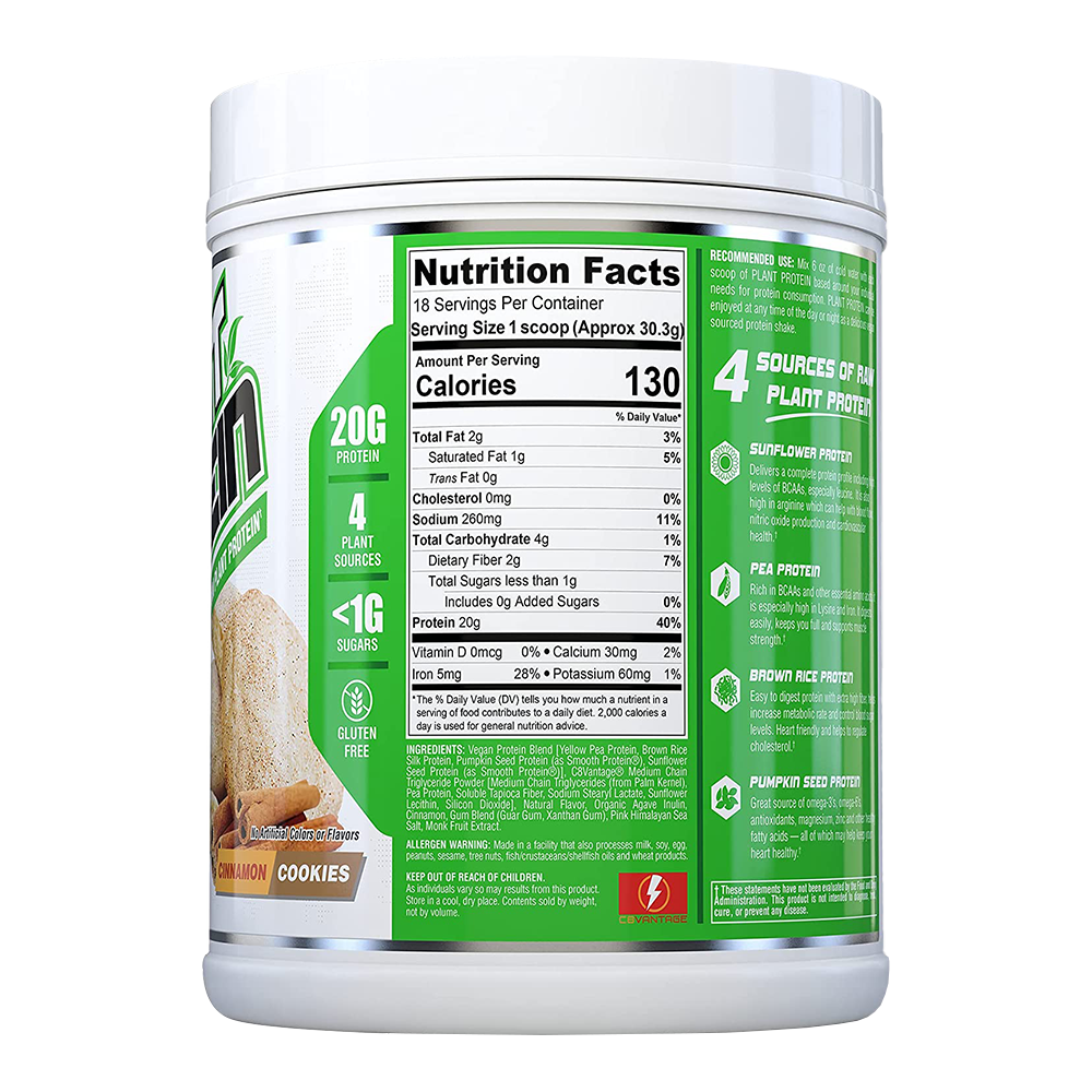 Nutrex Plant Protein Proteina Vegana 1.2 Lb Proteínas onelastrep.cl