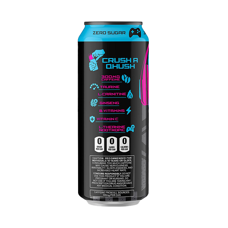 USN Qush Energy Drink 500 mL Vitamins & Supplements onelastrep.cl